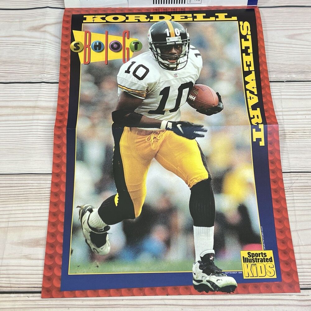Sports Illustrated for Kids September 1996 Kordell Stewart with Cards & Poster - Picture 11 of 14